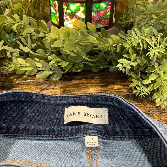 Lane Bryant Blue Jeans Flex Magic Waistband 18 Signature Fit High Rise Jegging - Picture 5 of 14